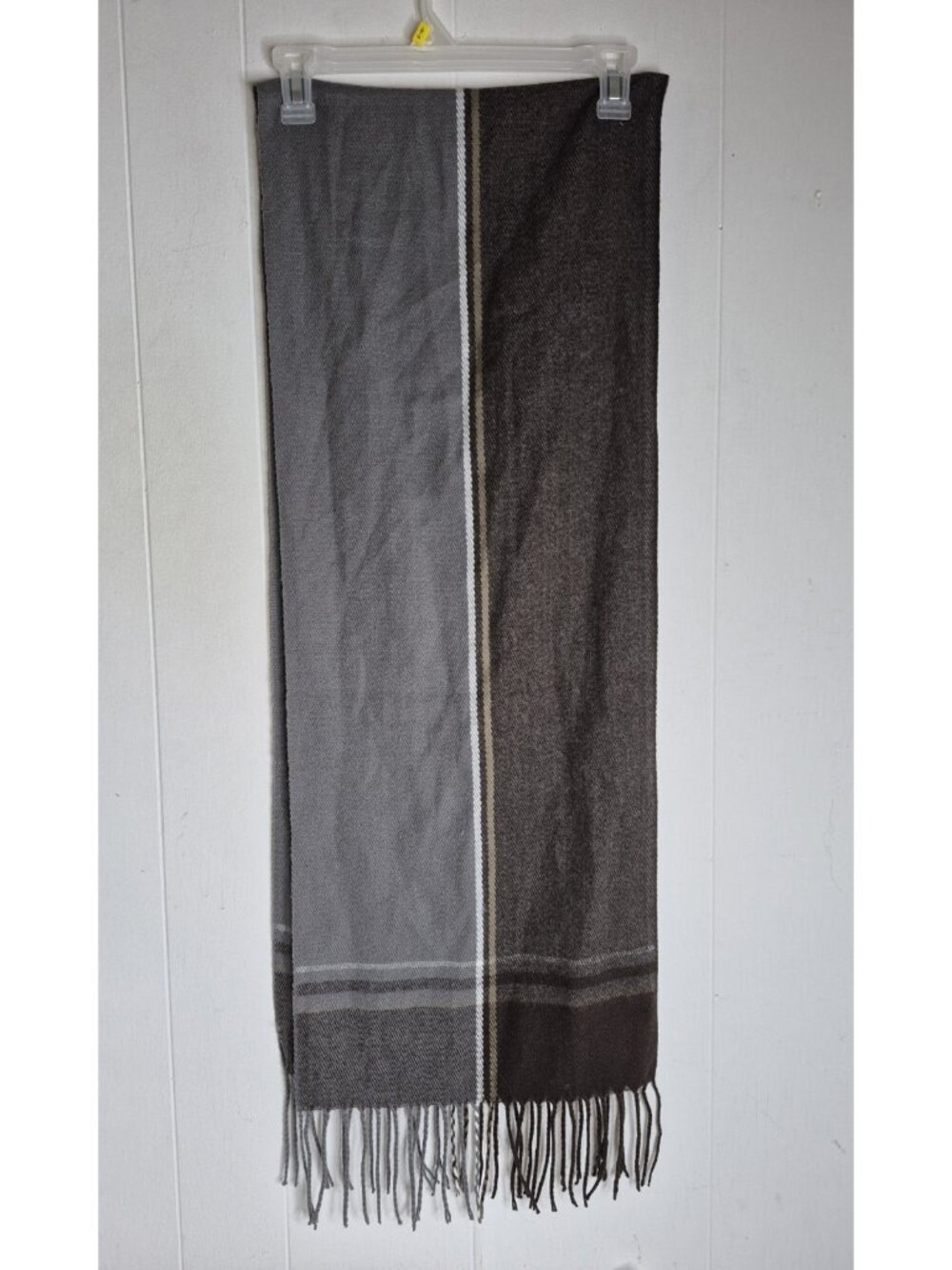 Alpine Swiss Multicolor Fringe Scarf Mens